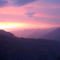 Закат в Колкинском каньоне, Перу